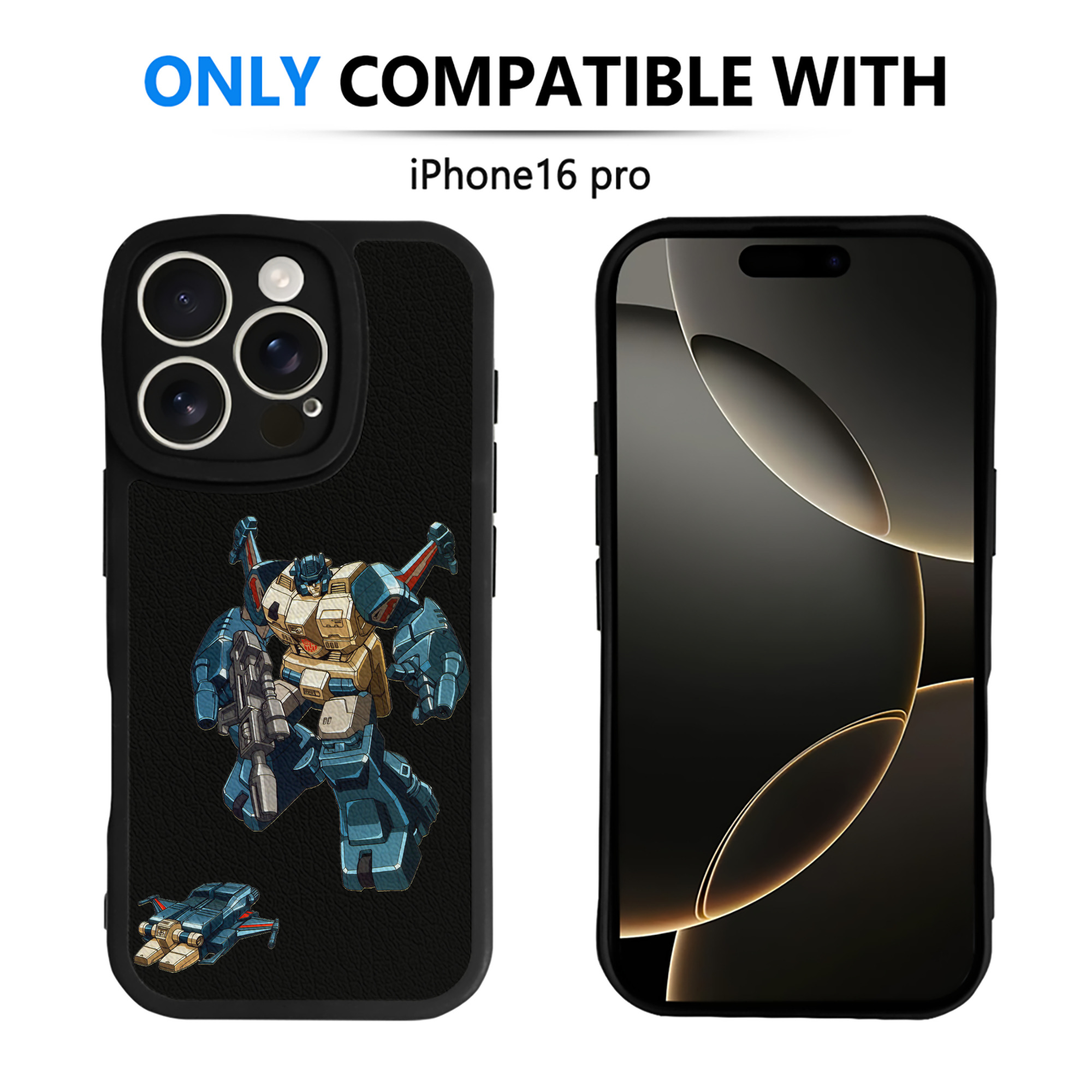 （画像用）  【iPhone 16シリーズ対応】シリコンスマホケース（レザー調） 材質：シリコン